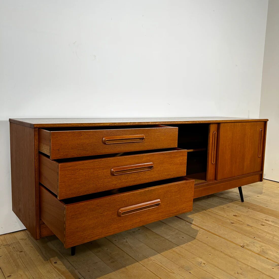 Danish teak enfilade, 1960s