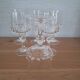 6 crystal wine glasses from Arques, Vendôme model.
