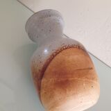 Ball vase grey vintage ceramic