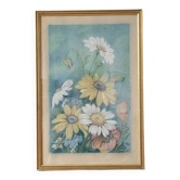Bouquet de fleurs au pastel