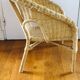 Fauteuil enfant en osier