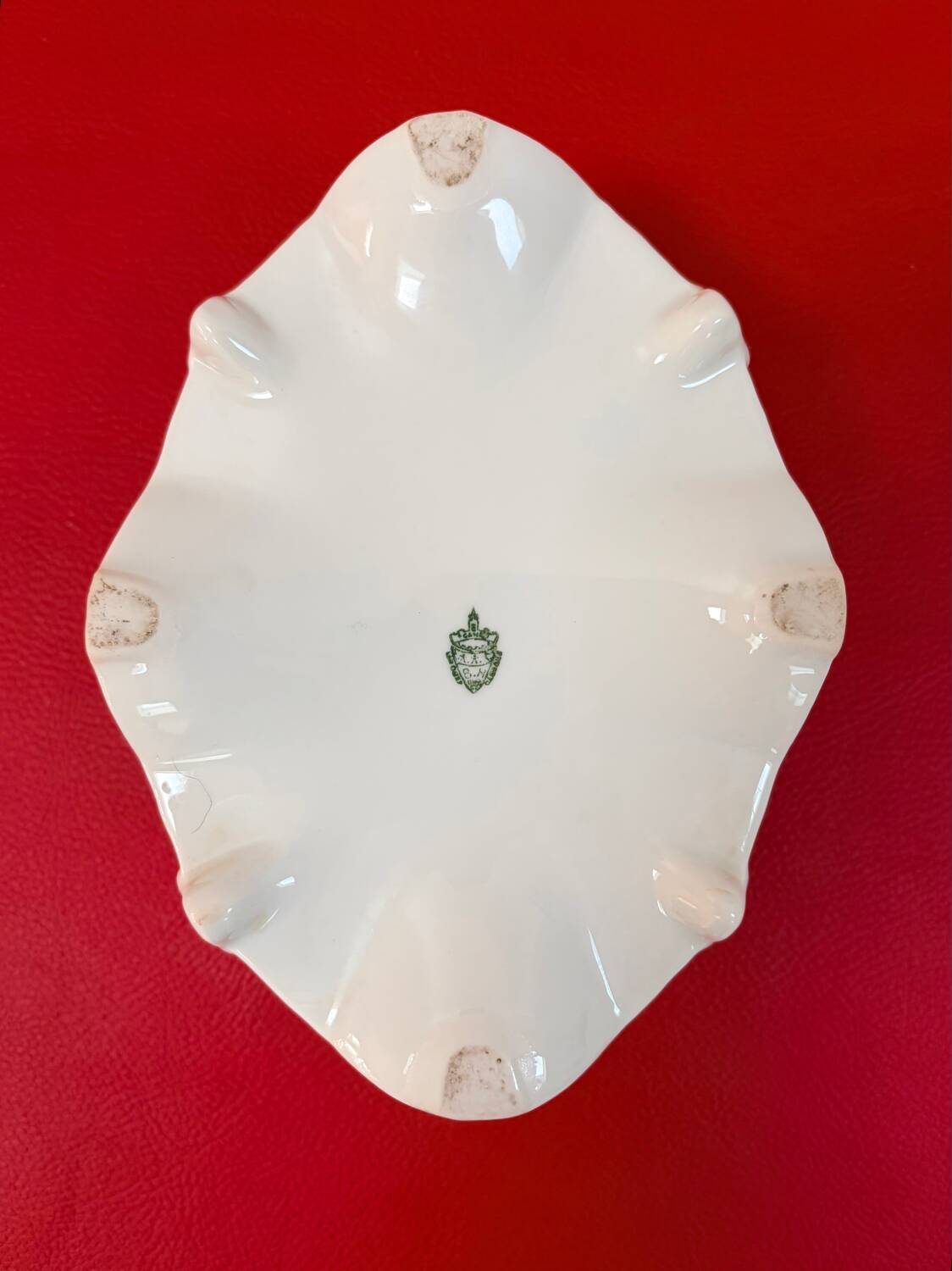 Ashtray / Flower pot in BH Limoges porcelain