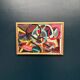 Original Swedish Oil on Canvas – “Abstract Composition” – Signed – Dated 1960 – Vintage & Framed – 44.5 × 31 cm (17.5" × 12.2")