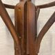 Wooden parrot coat rack