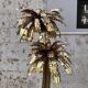 "Palm Trees" floor lamp, Christian Techoueyres for Maison Jansen, gilded brass, 1970s – France