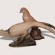 Pair of ceramic pheasants