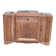 Art Deco sideboard renovated in solid walnut with Saint Laurent marble, 1930.