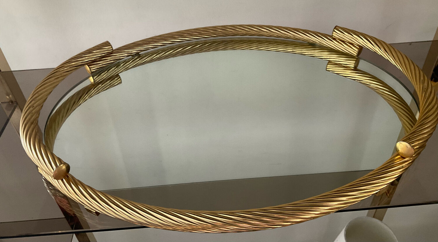 Vintage brass top from the 60s-70s