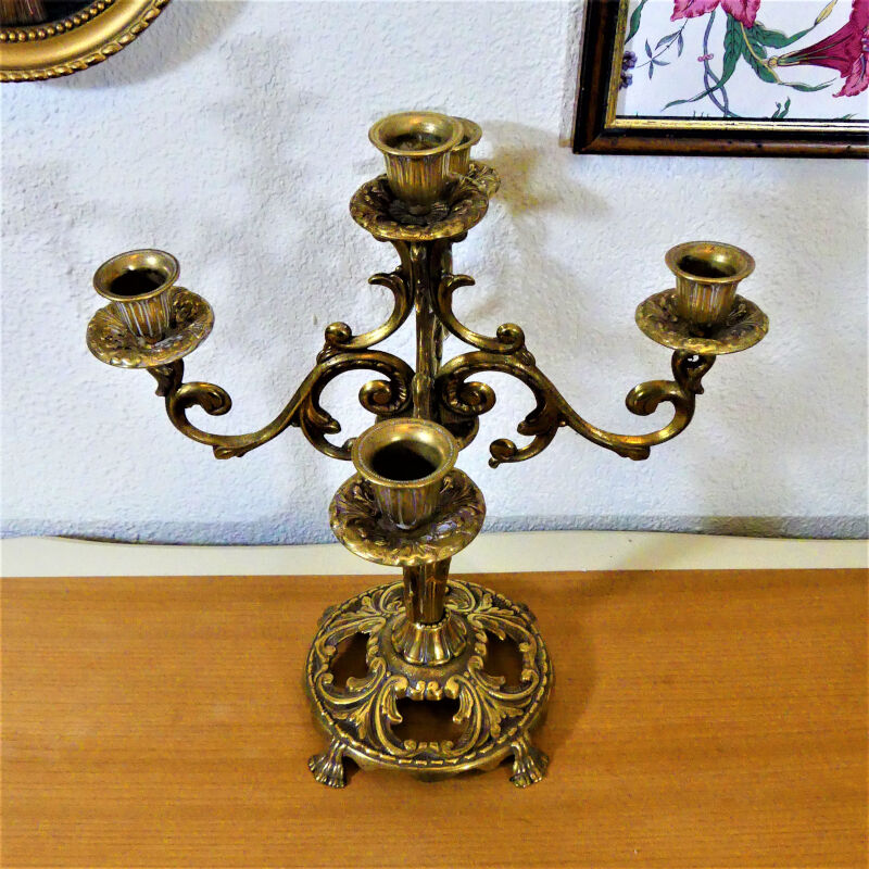 Ancient five-pointed chandelier