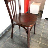 Suite of 4 vintage Baumann bistro chairs