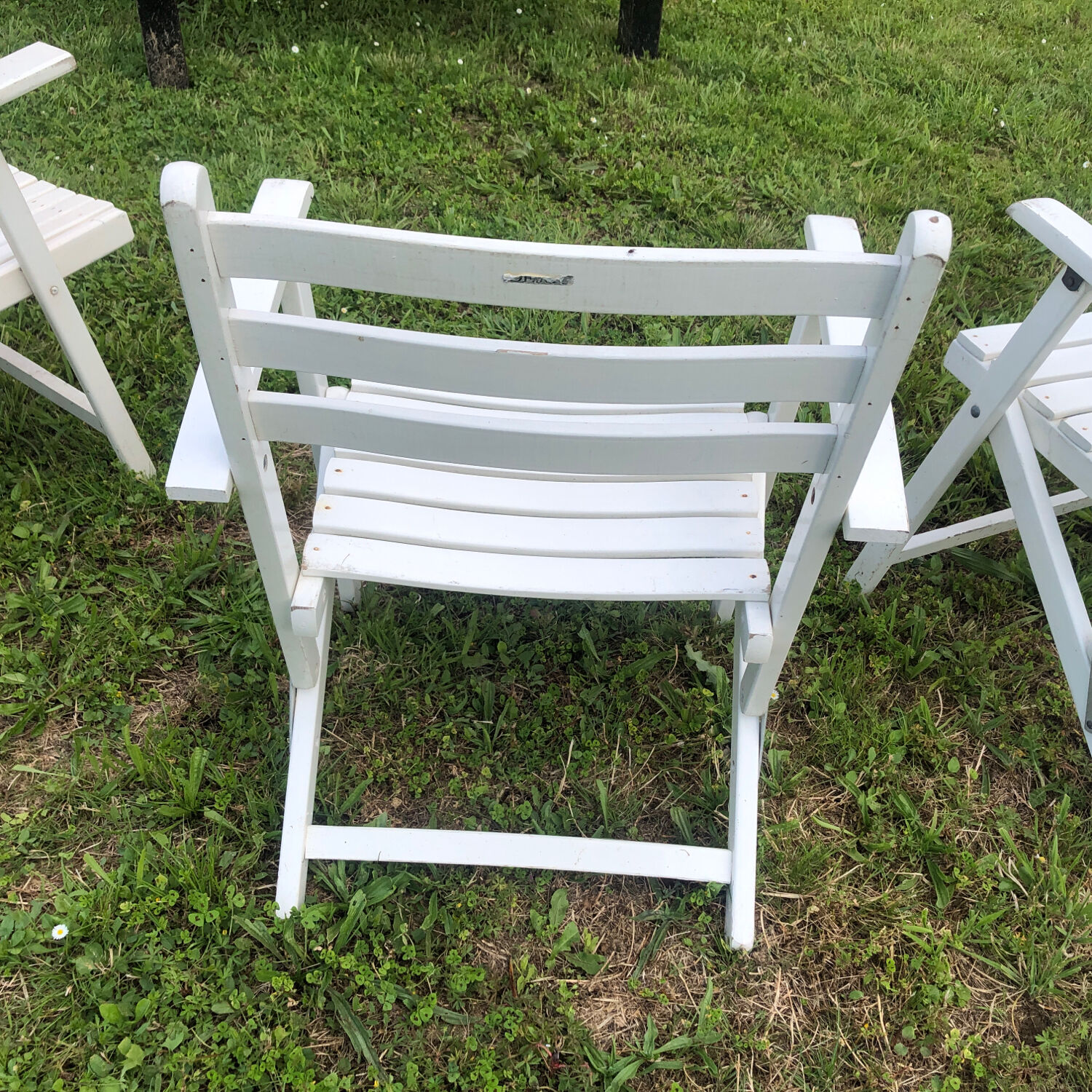 5 fauteuils de jardin 1970-1980
