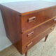 Commode scandinave vintage en teck