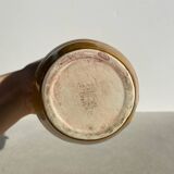 Provençal vase / Mustard yellow olive pot Proceram