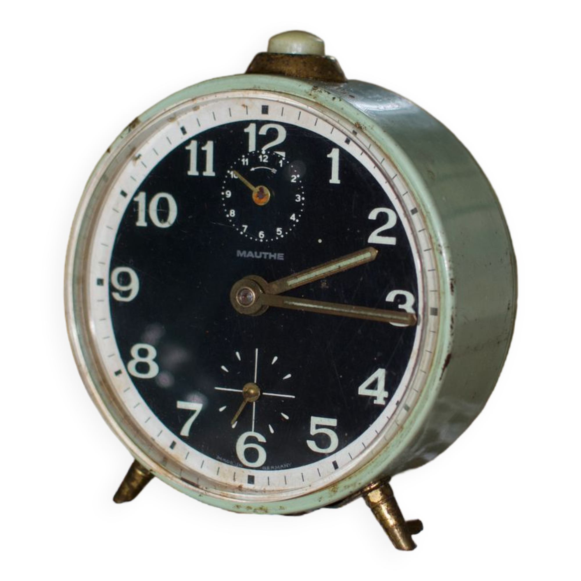 Mechanical alarm clock Mauthe Vintage