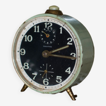 Mechanical alarm clock Mauthe Vintage
