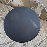 Set of 5 “silver moon” high stools Pascal Mourgue