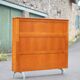 Meuble de rangement, meuble d'école, meuble bois, meuble vintage années 60, décoration intérieur