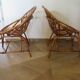 Fauteuils en rotin pour enfants, années 80