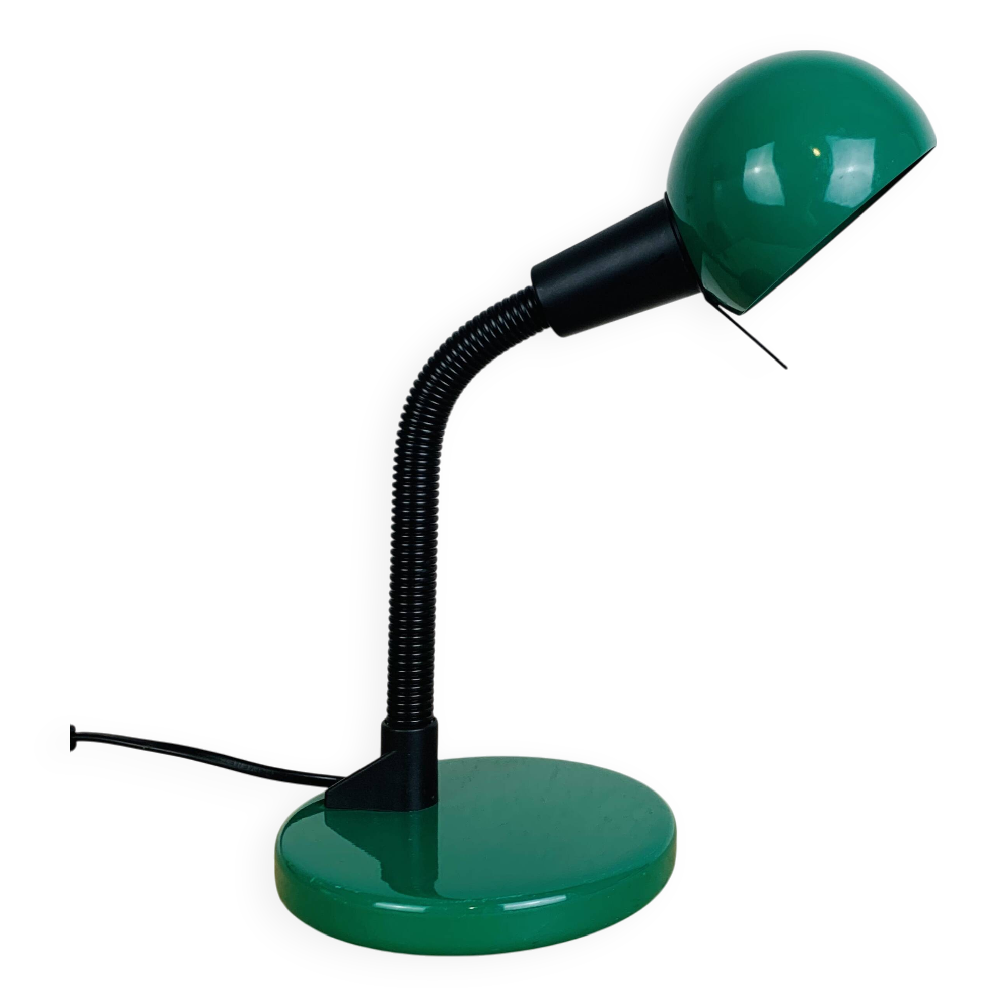 Lampe de bureau vintage métal vert