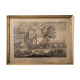 A. F. Bargas, Country market, engraving, circa seventeenth century