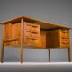 Danish Teak Boomerang Desk by Imha Mobelfabrik, 1970s