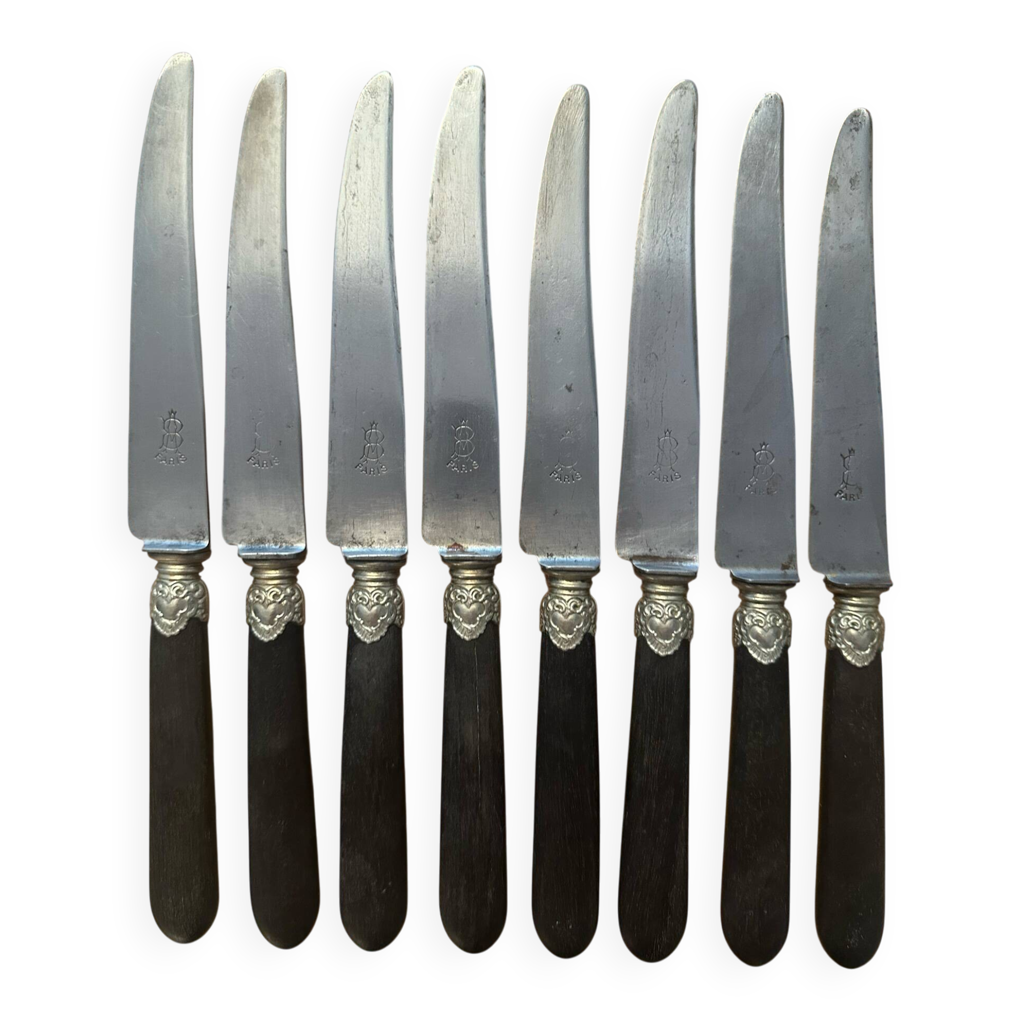 Ebony handle knives