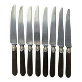 Ebony handle knives