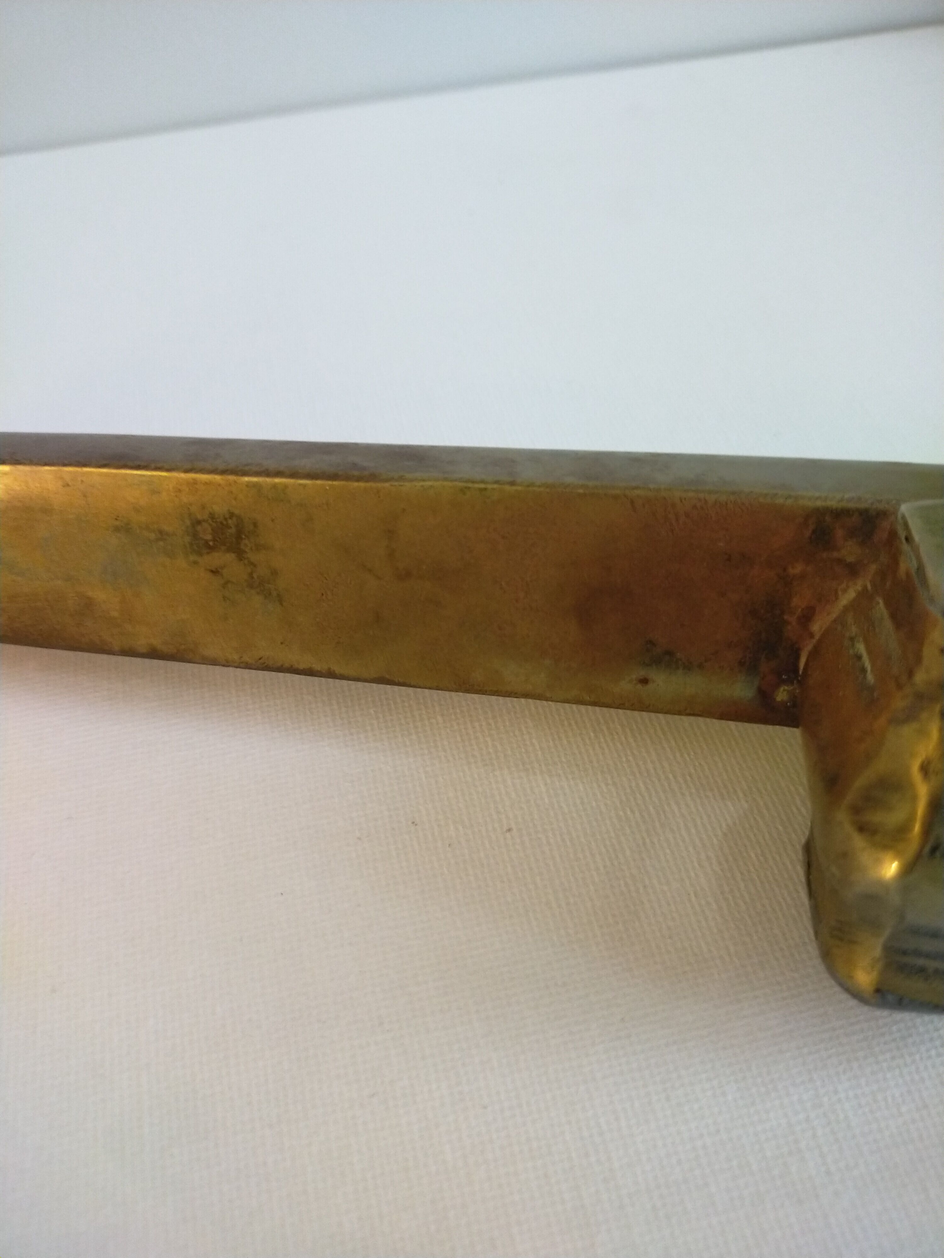 Brass case for writing