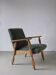 Henning Kjaernulf oak scalloped lounge chair | Denmark | 1950s