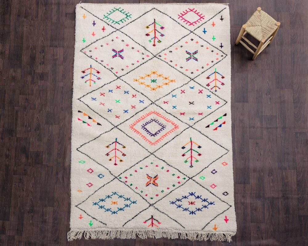 Berber carpet style azilal 185x280 cm