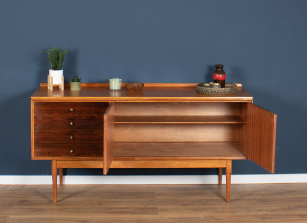 Enfilade rétro mid century 1960s robert heritage archie shine short teck & rosewood