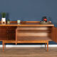 Retro mid century 1960s robert heritage archie shine short teak & rosewood