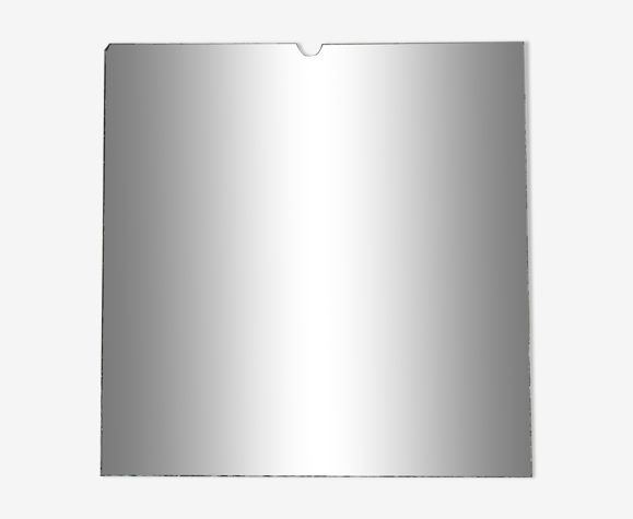 Miroir piqué ancien 55x55cm