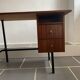 Vintage wood and metal desk 60s