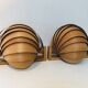 Pair of sconces Scandinavian Hans Agne Jakobsson, 1970