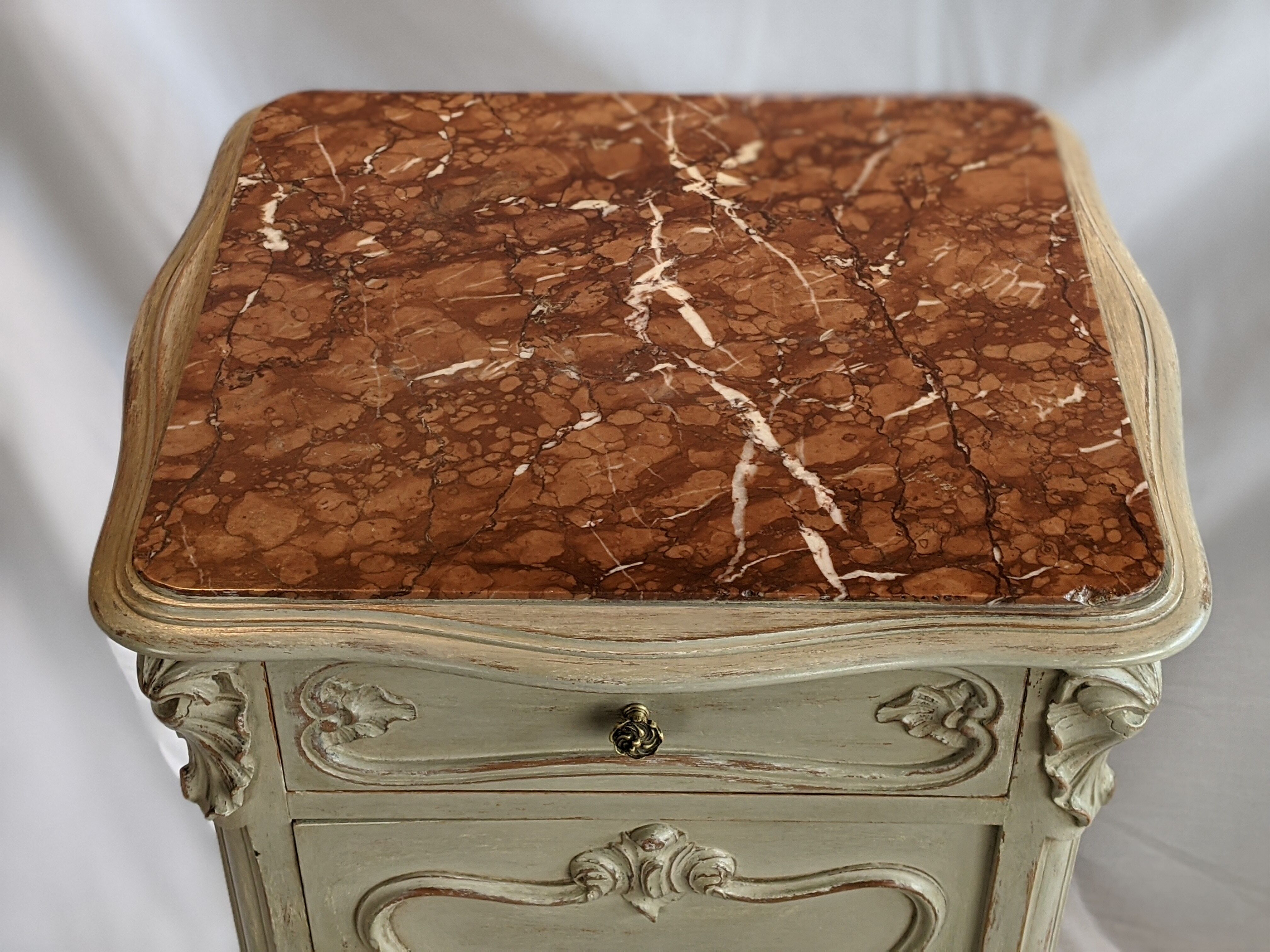 Louis XV style bedside early 20th century