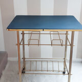 Electrophone door table, magazine door