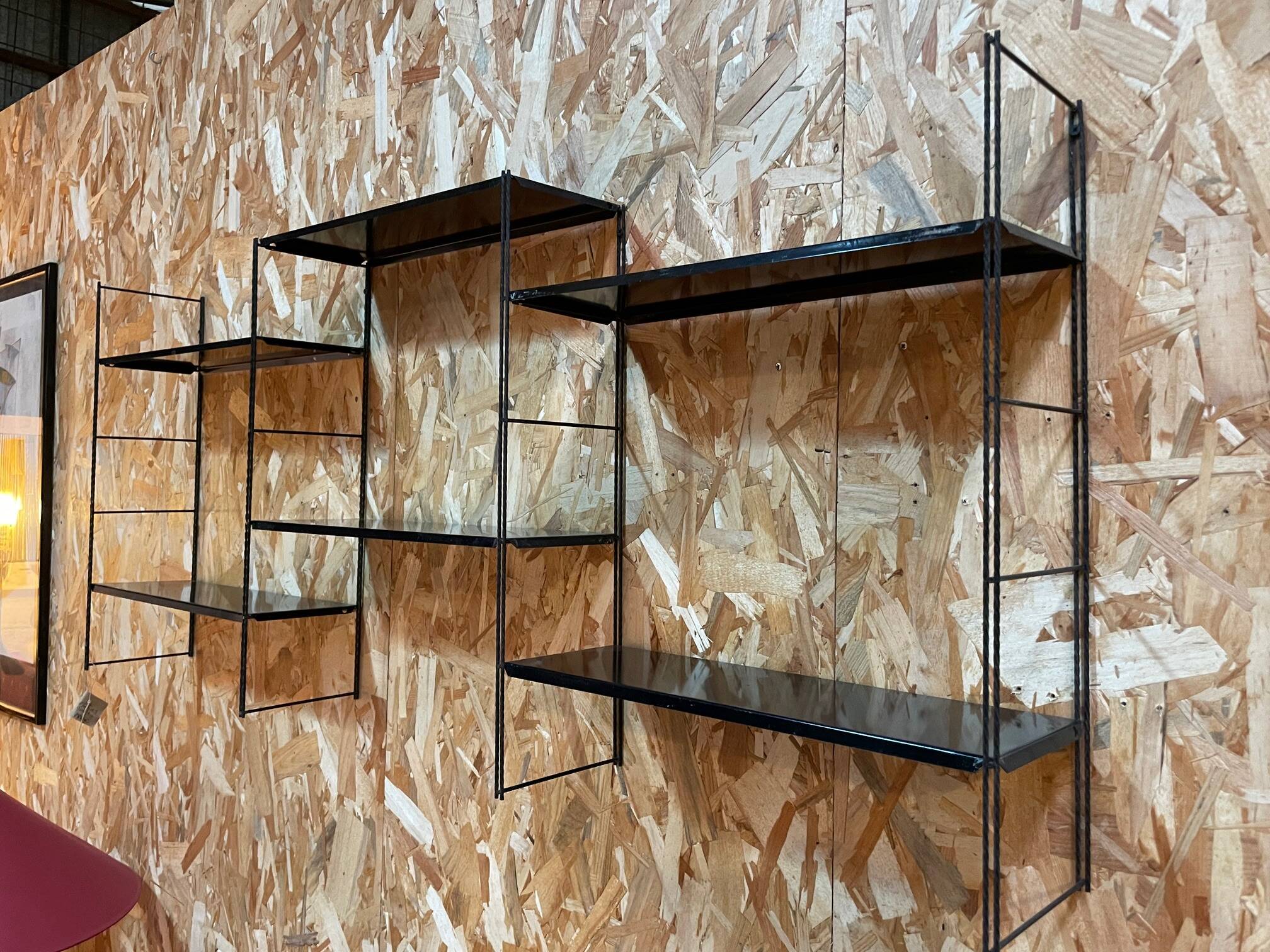 Vintage wall shelf from the 1960s