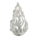 French Art Deco Opaque Glass Flame Shade • Vintage Lamp Shade Replacement
