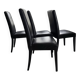 Set of four chairs