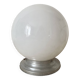 Art Deco opaline ball ceiling light
