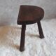 Tabouret de ferme tripode en bois