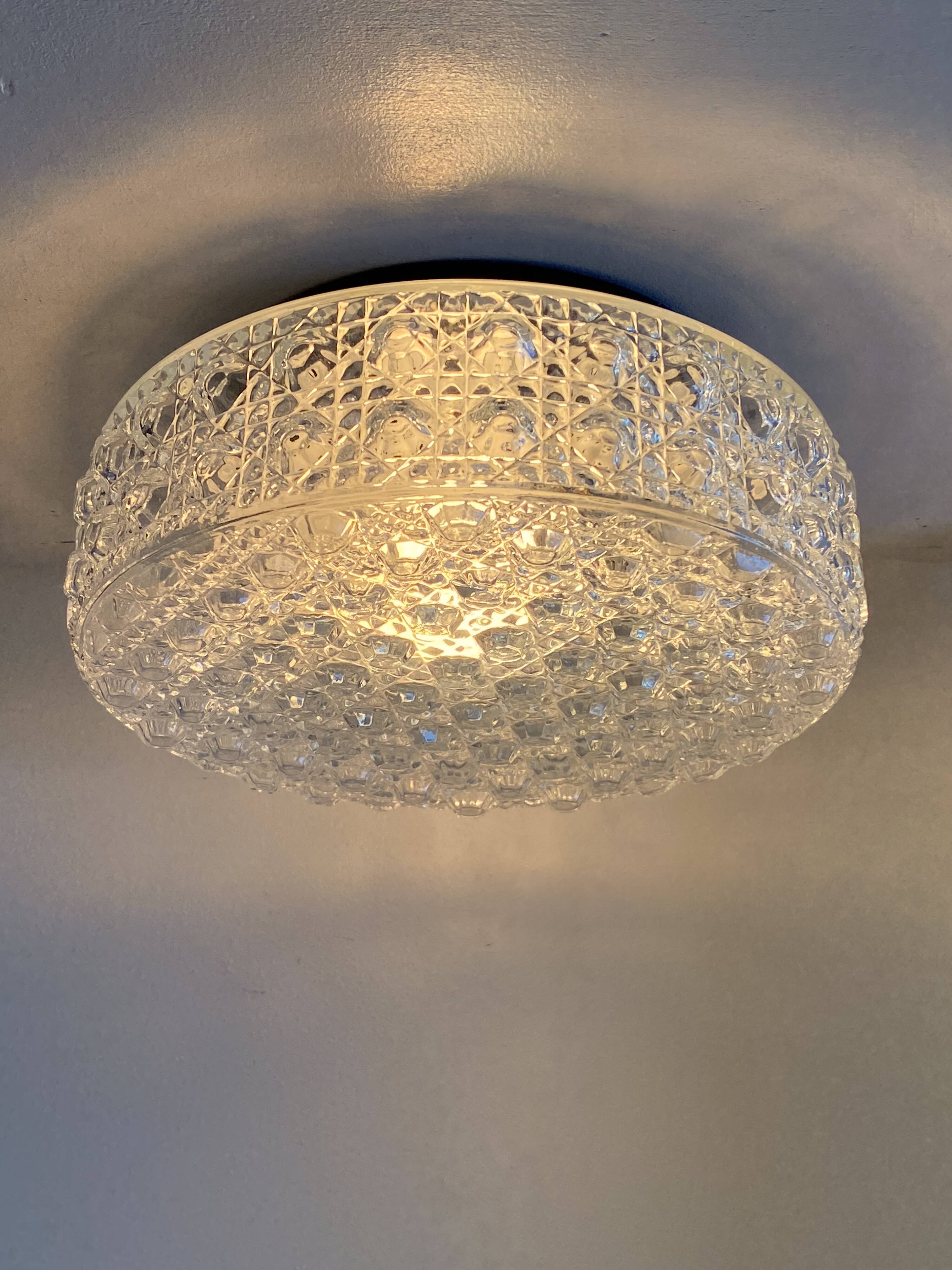 Plafonnier/Applique années 70