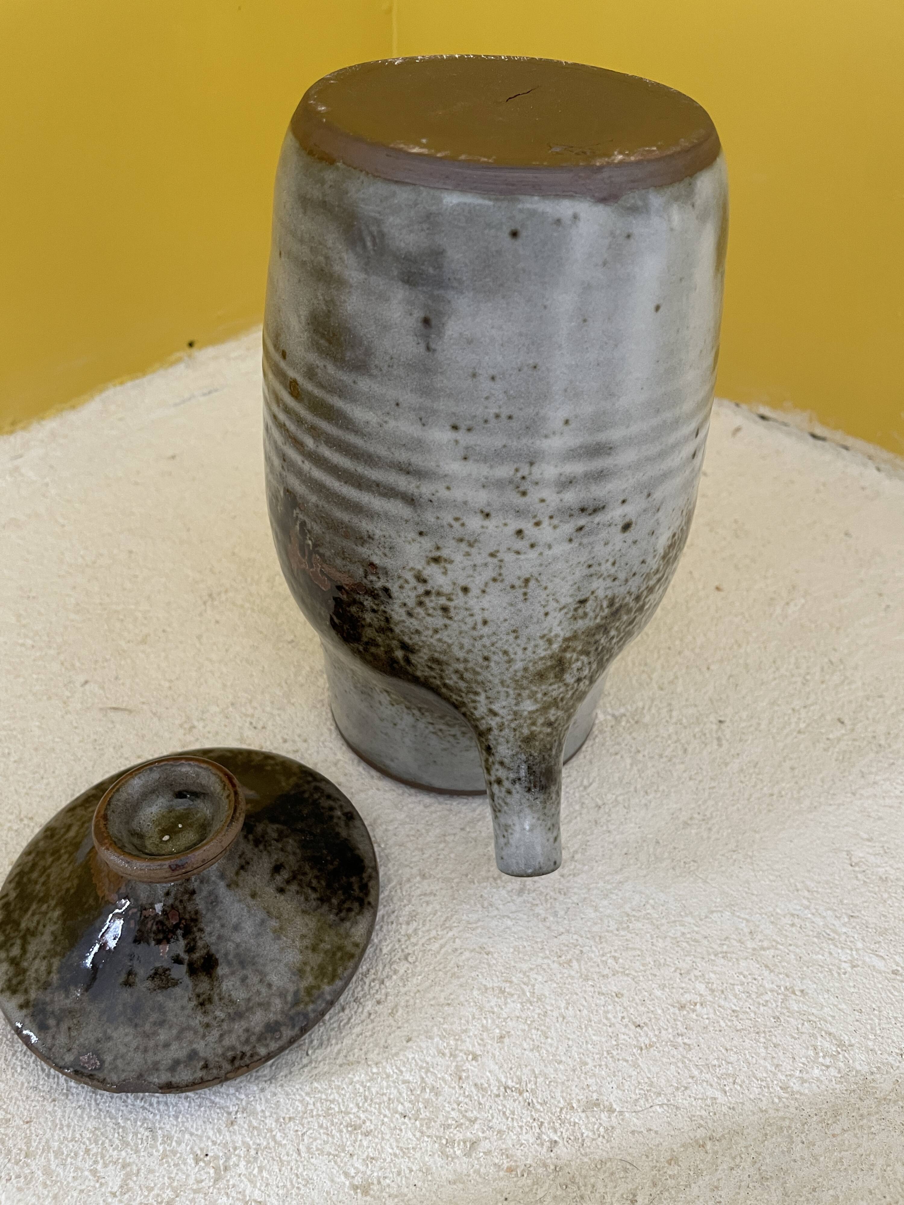 Chantal and Thierry Robert glazed stoneware ewer