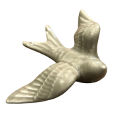 Hirondelle céramique beige petit modèle