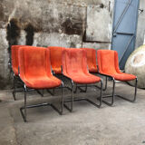 Vintage Willy Rizzo Chairs Circa 1970
