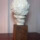 Bust, head of a young man - reproduction from the museum of Sens