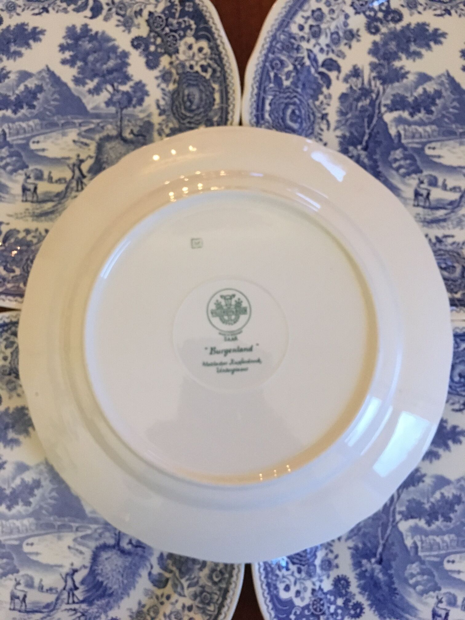 6 plates Villeroy and Boch model Burgenland