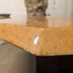 Table en loupe d'orme de Jean-Claude Mahey