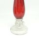 Mid-century modern vase, glass, HSG Tarnowiec, Poland, 1970s